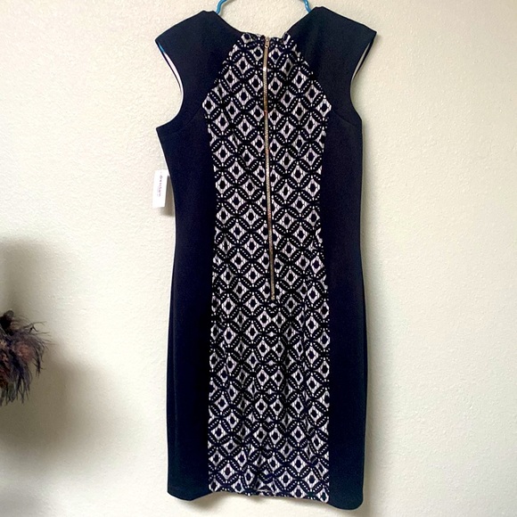 Dress Barn Block Lacy Patterned Formal Dress Size 10 NWT - Picture 4 of 10